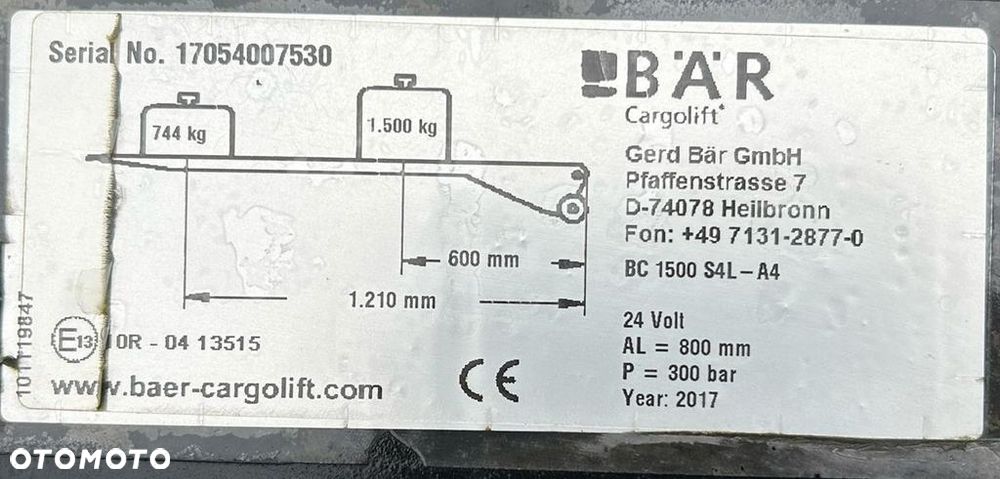 Iveco ZABUDOWA /  KONTENER + WINDA  / DŁ. 7,2 M - 14