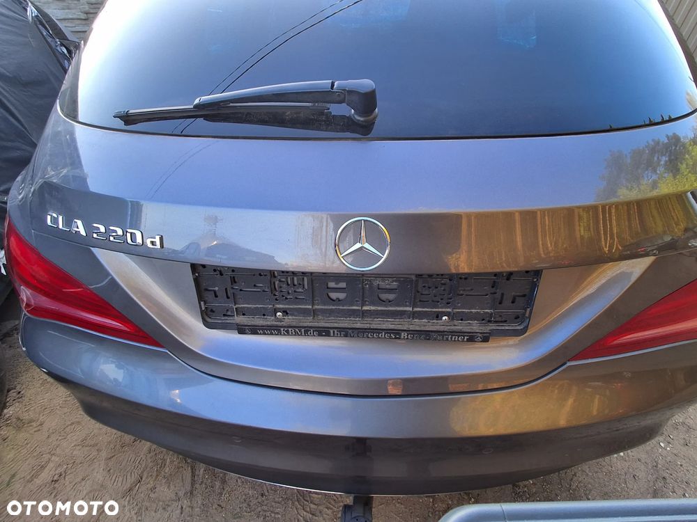MERCEDES CLA KOMPLETNY TYŁ KOMBI W KOLOR 787 KLAPA ZDERZAK LAMPY LED STAN W KOLOR DO MONTAŻU 2016 ROK - 9