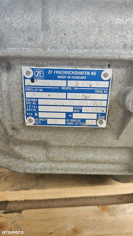 MASTER III MOVANO skrzynia biegów 320108045R - 4