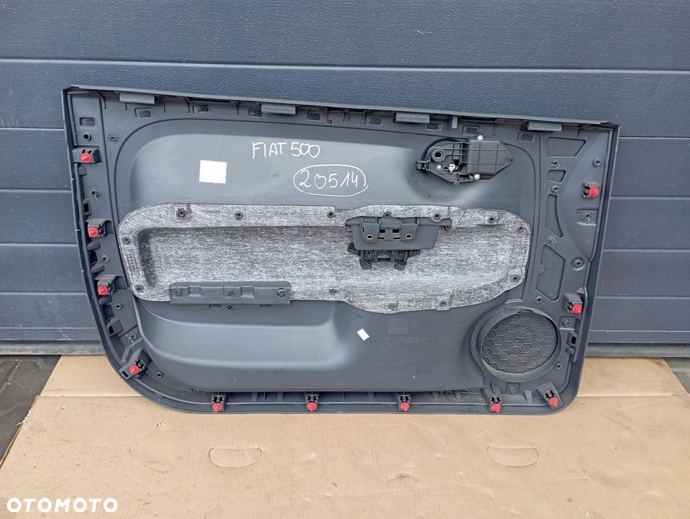 FIAT 500 BOCZEK TAPICERKA DRZWI PRAWY PRZÓD EUROPA 1500134 - 2