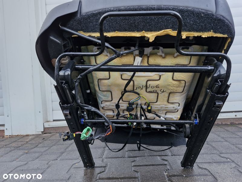 peugeot 307 cc cabrio fotel prawy przód pasażera podgrzewany skóra eu - 12