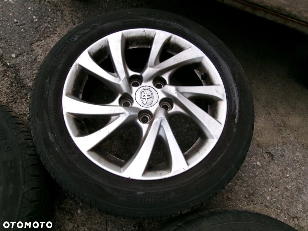 KOŁA FELGI ALU OPONY LETNIE 205/55/16 TOYOTA AURIS COROLLA   5X114,3 - 8