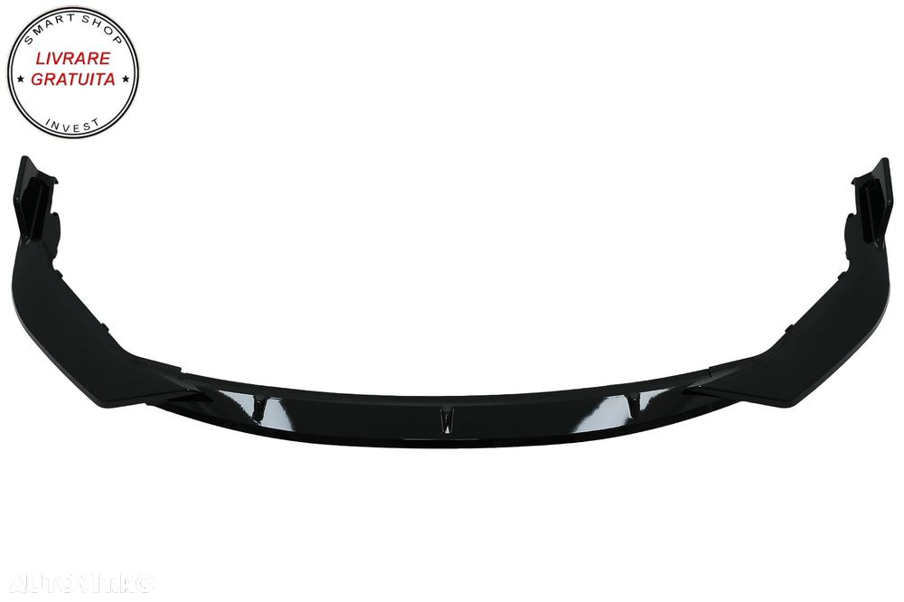 Prelungire Bara Fata Toyota Corolla XII (2019+) Negru Lucios- livrare gratuita - 3