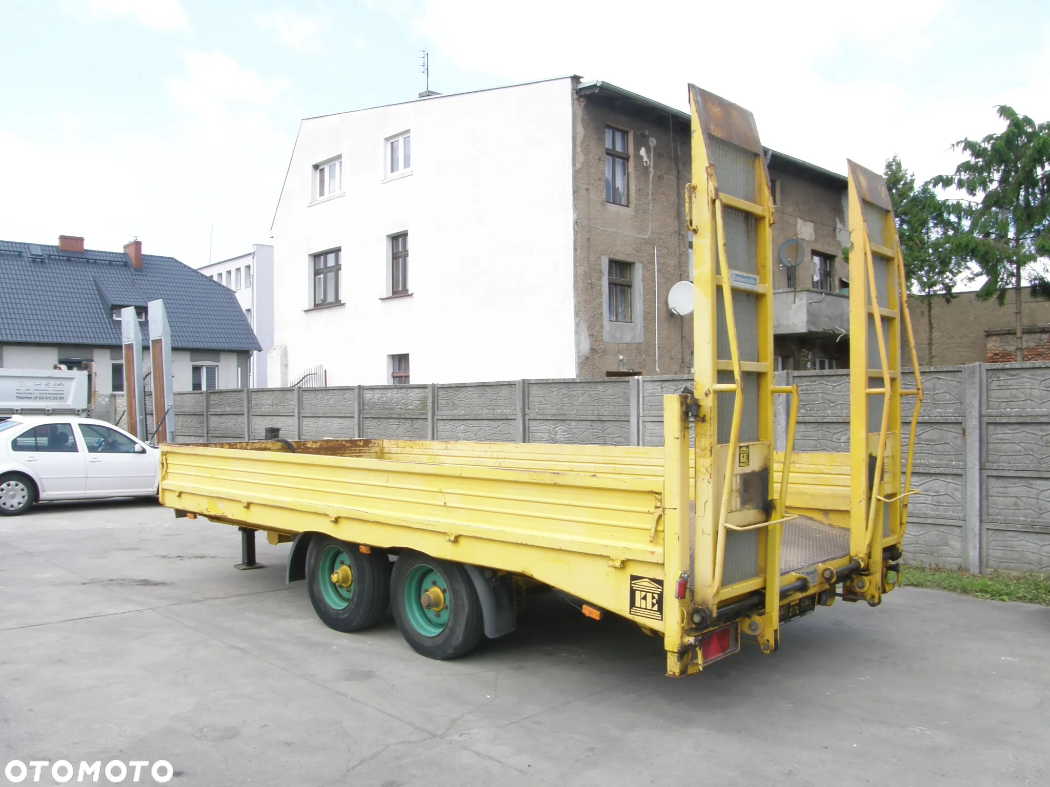 Blomenröhr 663/10500 przyczepa niskopodwoziowa z Niemiec - 9
