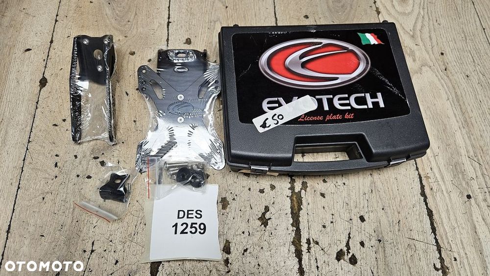 Uchwyt tablicy regulowany Evotech Performance Yamaha YZF R1 2009-2014 - 1