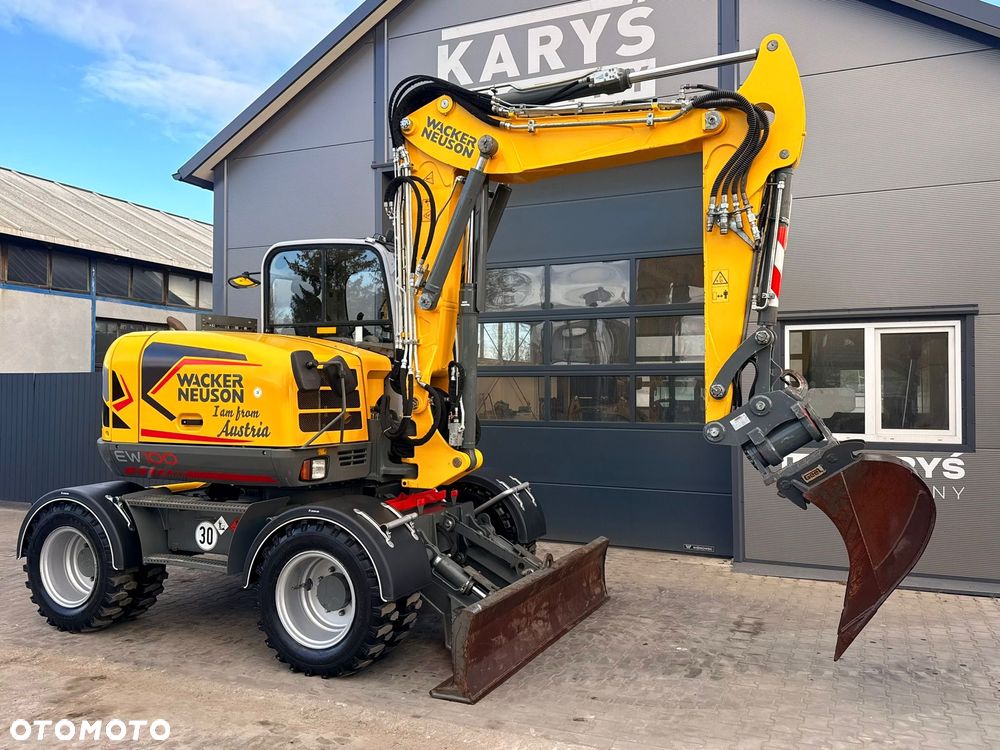 Wacker Neuson EW100 2018 4800 mth KOPARKA KOŁOWA EW 100 - 4