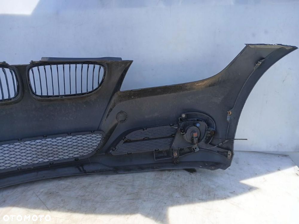 ZDERZAK PRZÓD PRZEDNI BMW 3 E90 E91 LCI LIFT 08-12r. CZARNY 7143745 - 4