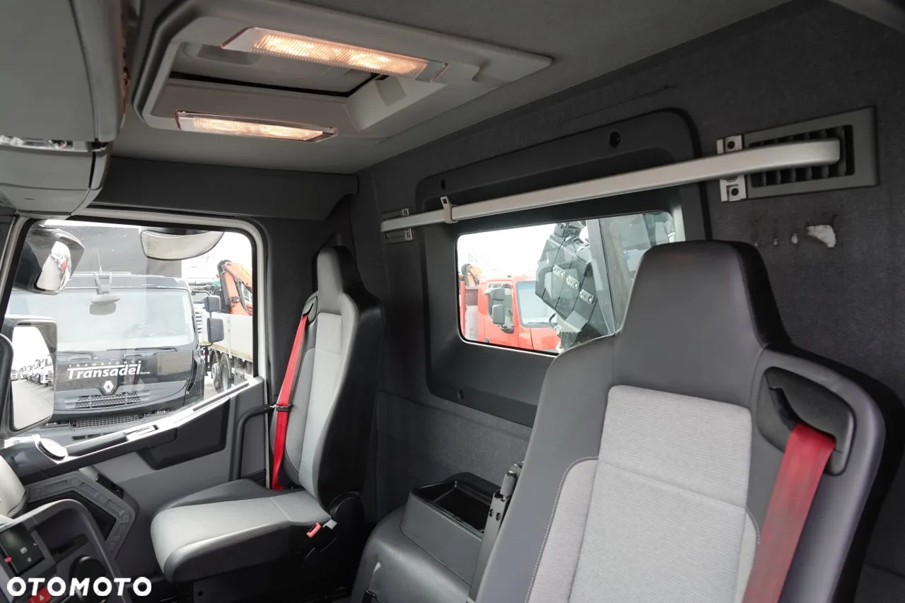 Renault C 380 / 6x2 / SKRZYNIOWY / HDS HIAB 138 B-3 WYSÓW 10,5 M / ROTATOR / STEROWANIE RADIOWE / + WINDA ZAŁADOWCZA / ZABUDOWA FIRANKA ZSUWANA / EURO 6 - 30
