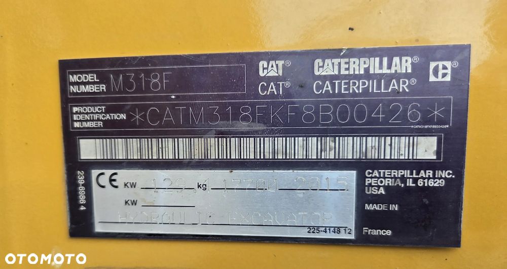 Caterpillar 318F / z Niemiec / - 10