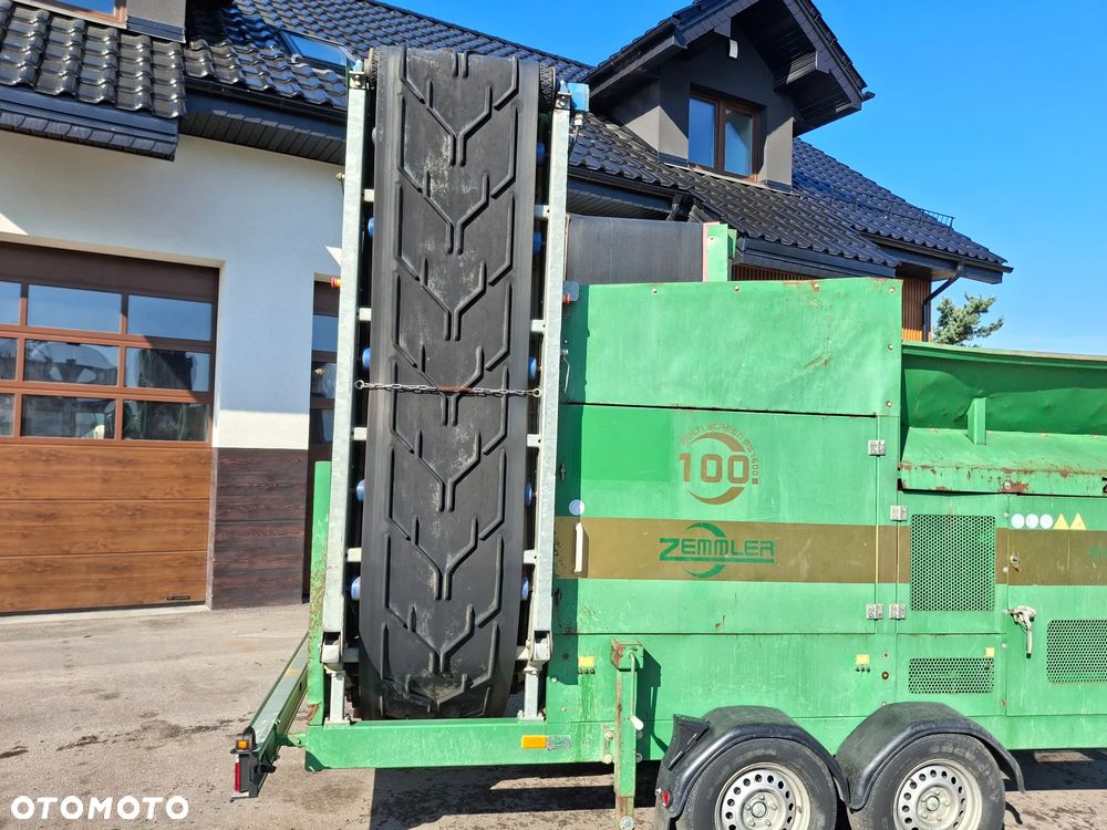 Inny Przesiewacz Bębnowy Zemmler MS 1600 Mobilny DMC 3500 KG Sortownik Silnik HATZ Do Ziemi Gruzu Zrębków MTH: 2488 - 13