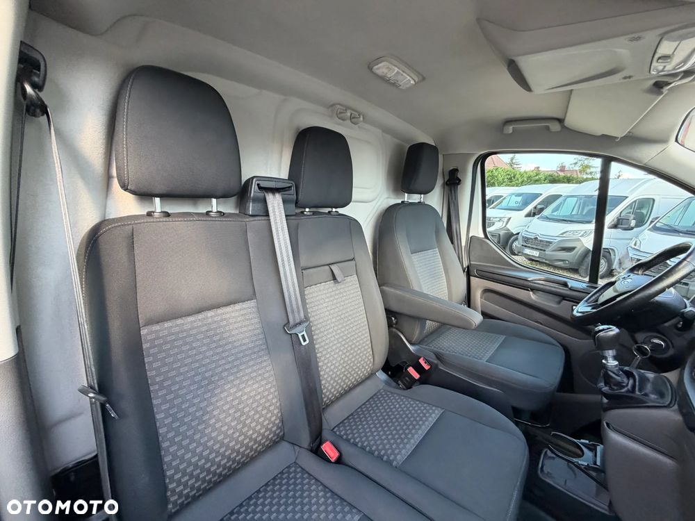 Ford TRANSIT CUSTOM VAN 300L MODEL L2H1 Long VAT-1 Cięż. 3 osobowy SILNIK 2.0 130KM Euro-6 DUŻA ŁADOWNOŚĆ 1086kg DMC 3000kg Homologacja na hak 2800kg ZABUDOWA PAKI! Niski przebieg TYLKO 93tys.km! - 11