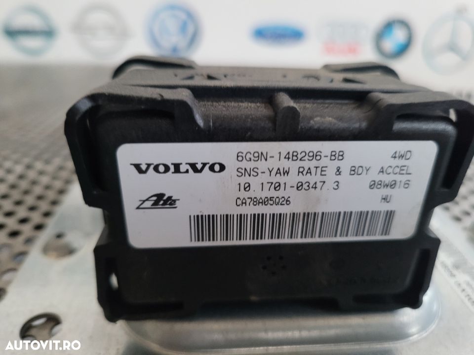 Senzor ESP Volvo V70 XC70 XC60 S80 An 2007-2013 Cod 6G9N-14B296-BB - 3