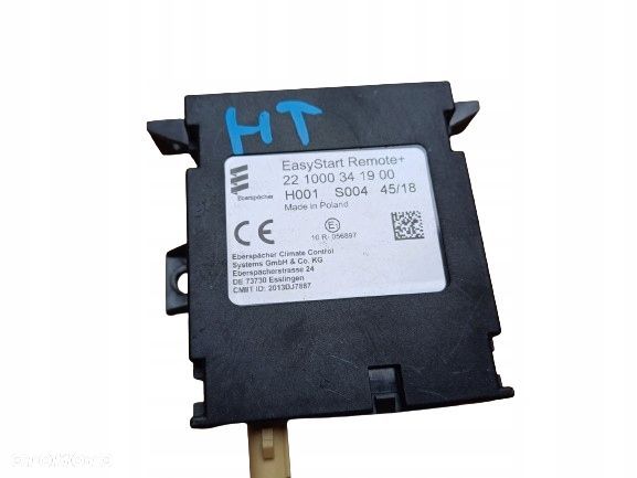 MODUŁ STEROWNIK EBERSPACHER EASY START REMOTE 221000341900 - 1