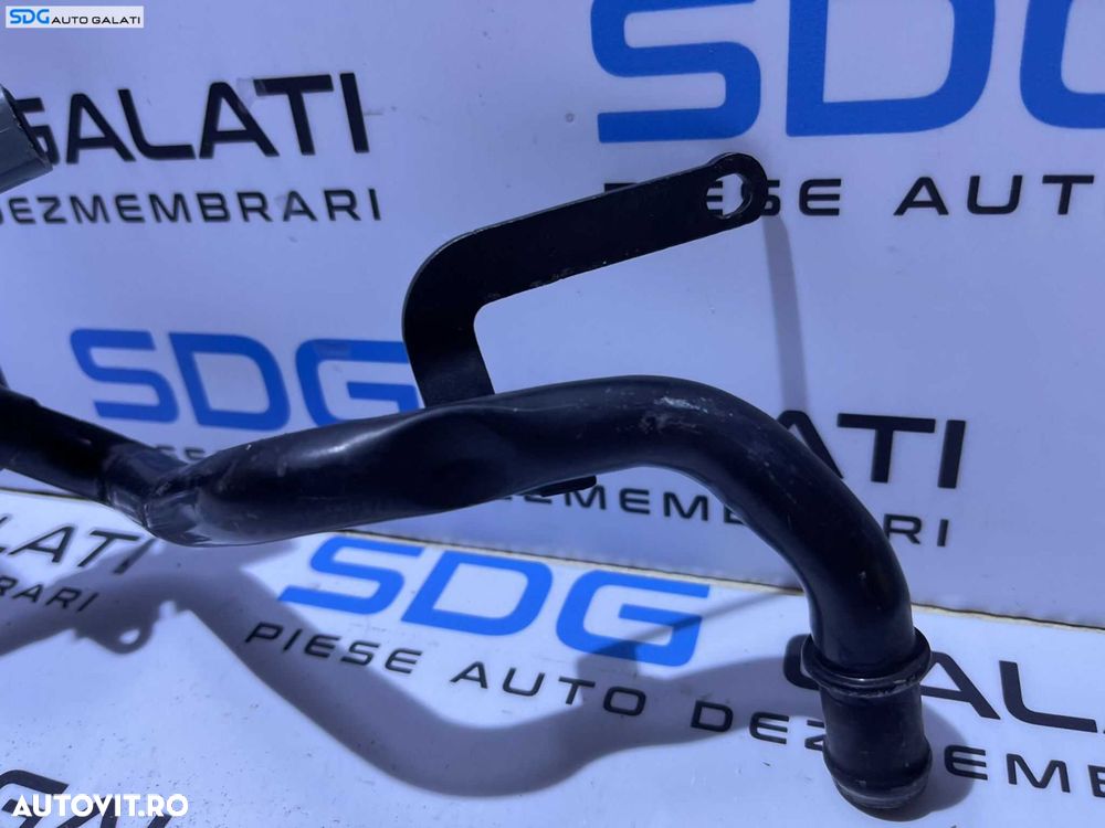 Teava Conducta Apa cu Senzor Temperatura Audi A6 C6 2.7 TDI BPP BSG 2005 - 2011 Cod 059121065AH [S0095] - 2