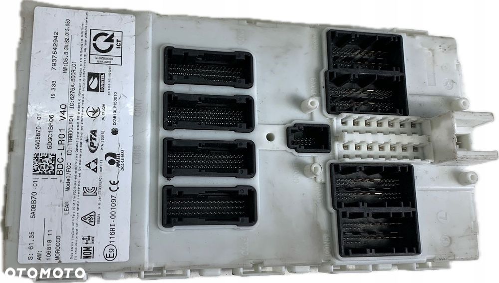 M63 MODUŁ STEROWNIK BDC FEM BMW X1 F48 5A0BB70 - 1