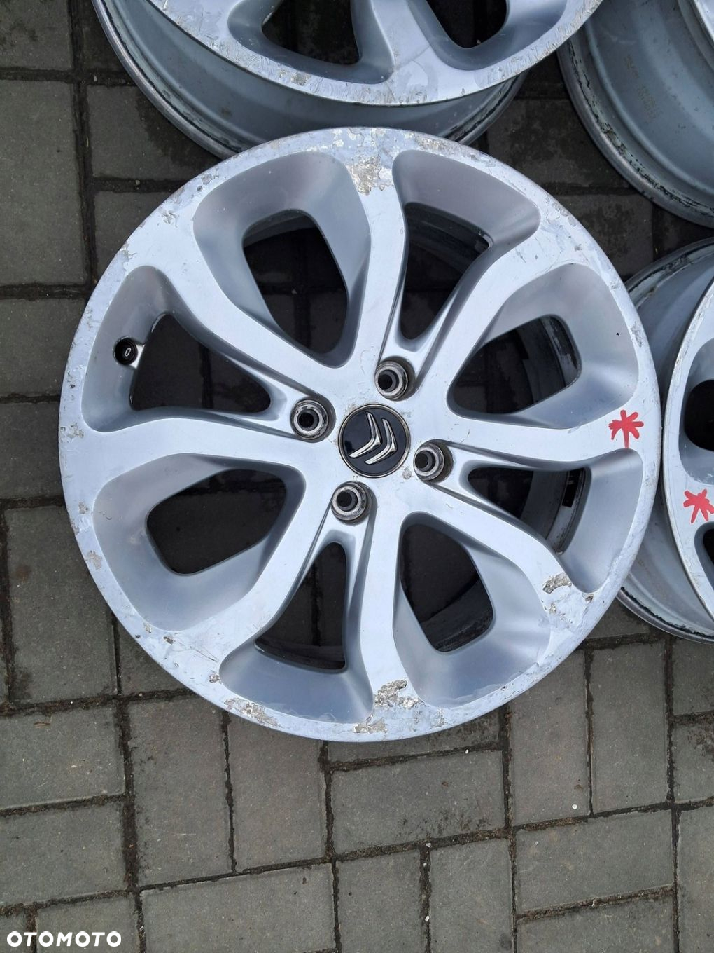 Citroen C3 II DS3 Felgi aluminiowe 17" 9671587277 7Jx17 ET26 4x108 - 2