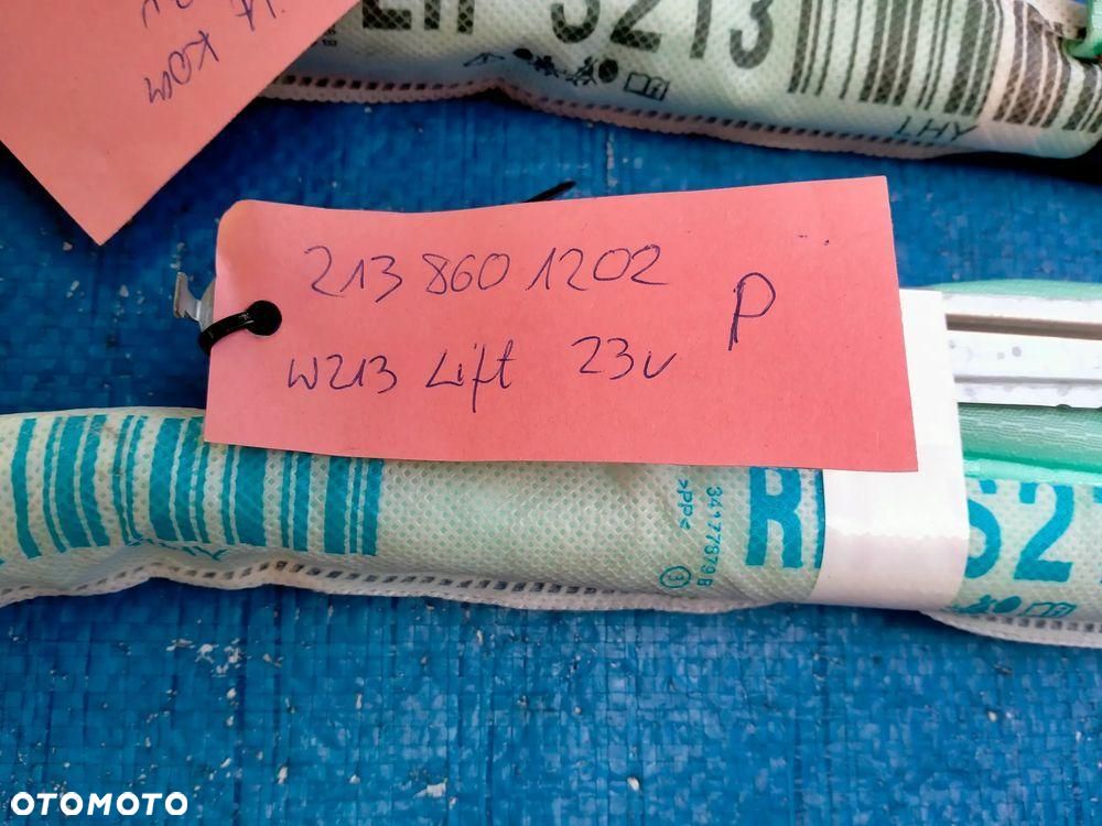 MERCEDES E klasa W213 LIFT KOMBI KURTYNA KURTYNY LEWA PRAWA ORYGINAŁ - 4