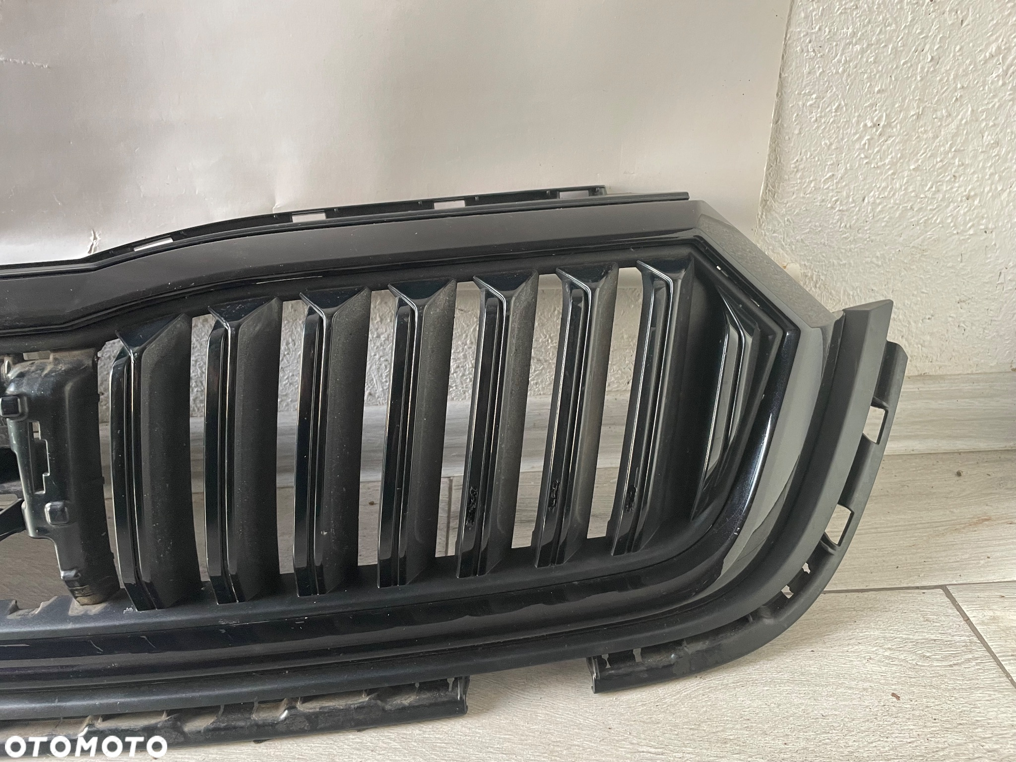 Grill Atrapa Skoda OCTAVIA IV Black Shadow Czarny Oryginał - 3