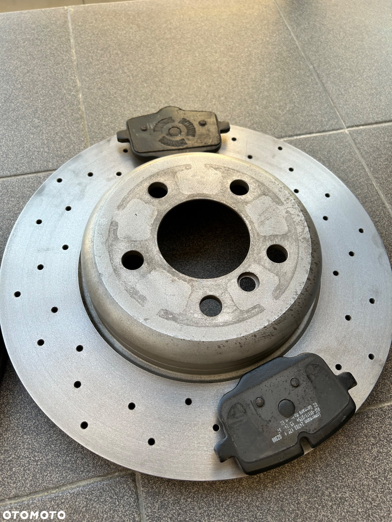 Tarcze klocki Zimmermann sportcoat z 150.3480.52 tylna oś. BMW F10/f11 530d - 3
