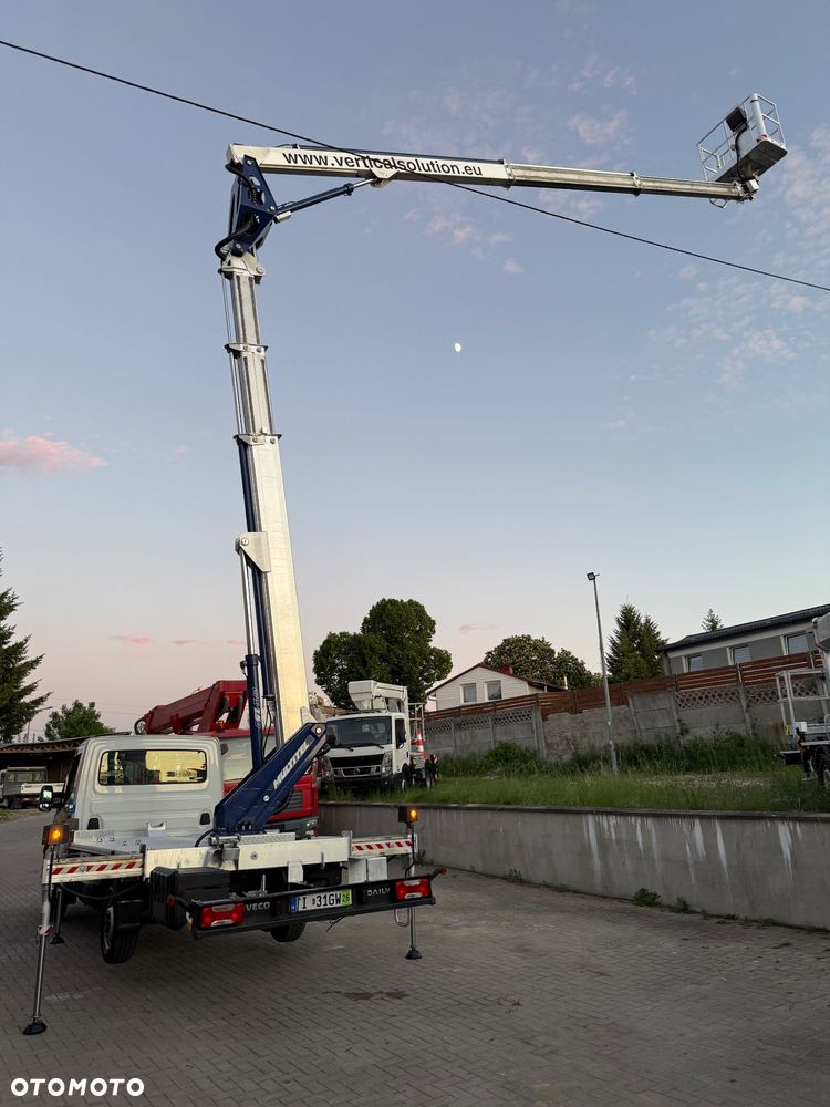 Iveco Podnośnik Koszowy Zwyżka 25 Metrów 12 w Bok! Multitel MX250 UDT!! 14tys Km 1200Mth! Jak Wumag Ruthamnn Gsr - 19