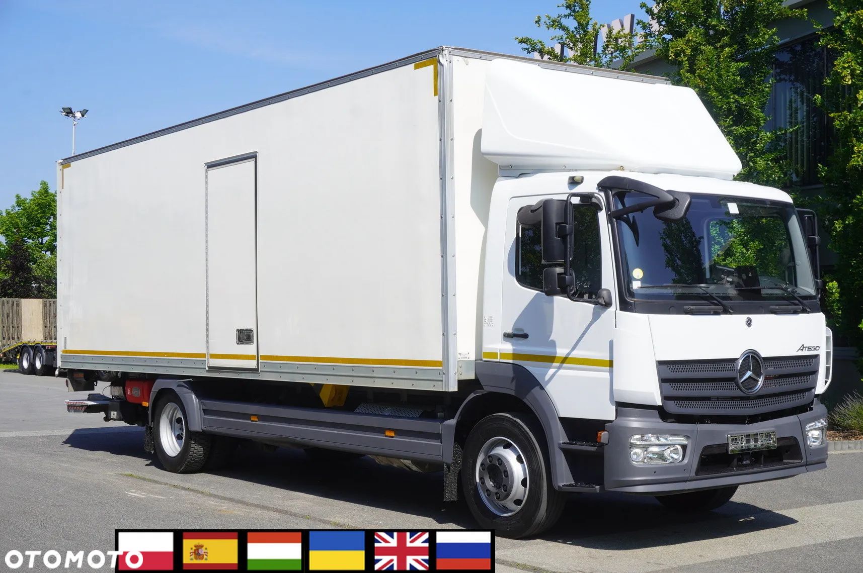 Mercedes-Benz Atego 1321 / 80 tys. km !!! / Kontener 20 EPAL - 1