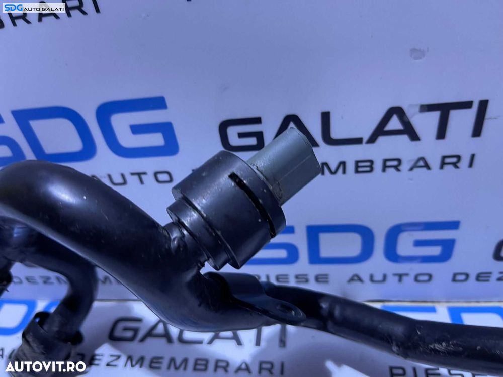 Teava Conducta Apa cu Senzor Temperatura Audi A8 D3 3.0 TDI BNG ASB 2004 - 2010 Cod 059121065AH [S0095] - 3