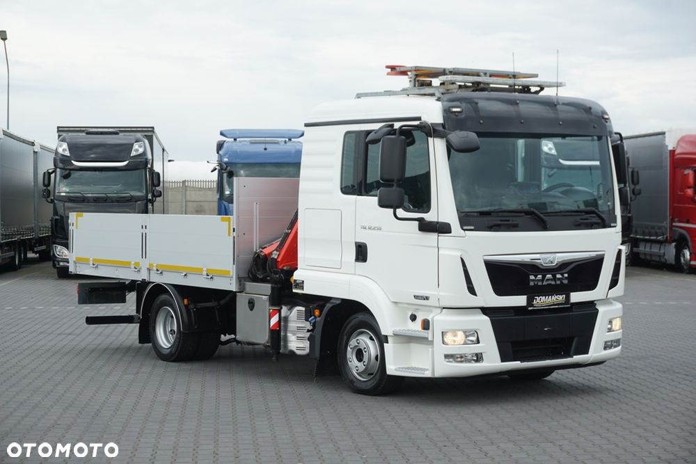 MAN / TGL / 12.250 / SKRZYNIOWY + HDS / FASSI F 65 / PILOT - 3