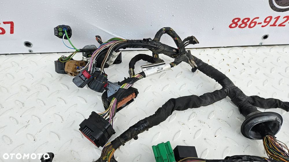 Jaguar XJ 351 5.0 SC 510 KM 508PS Instalacja grodzi Wiązka przewodów komory Kable AW93-14290-UAE - 18