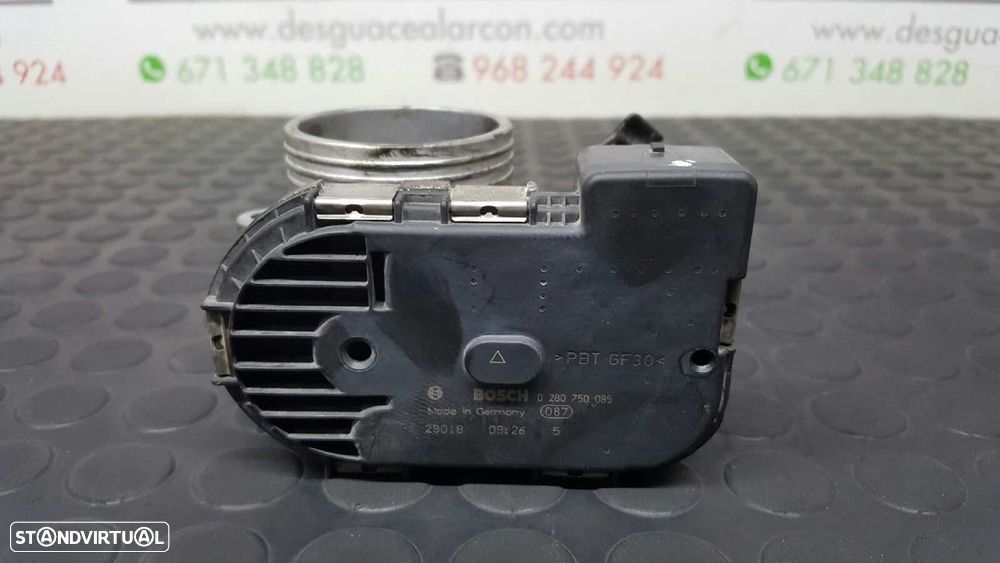 CORPO DE BORBOLETAS PEUGEOT 307 (S1) XR - 6