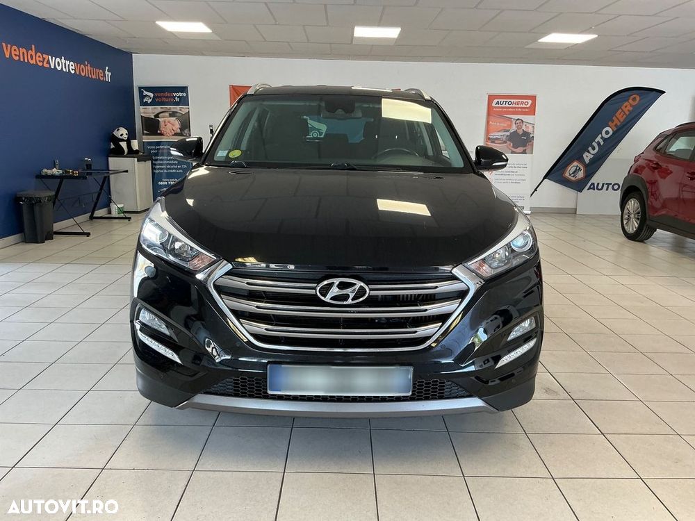 Hyundai Tucson blue 1.7 CRDi 2WD DCT Style