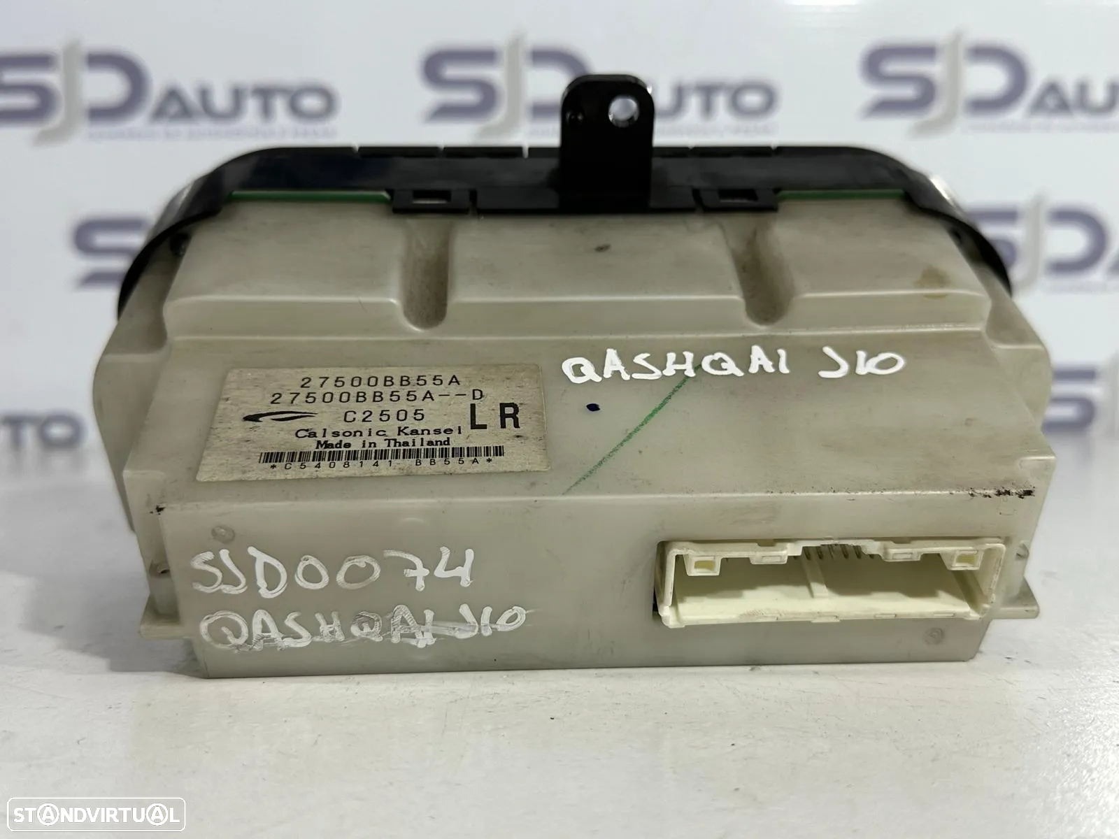 Climatronic / Comandos Ar Condicionado - Nissan Qashqai J10 (2013) - 4