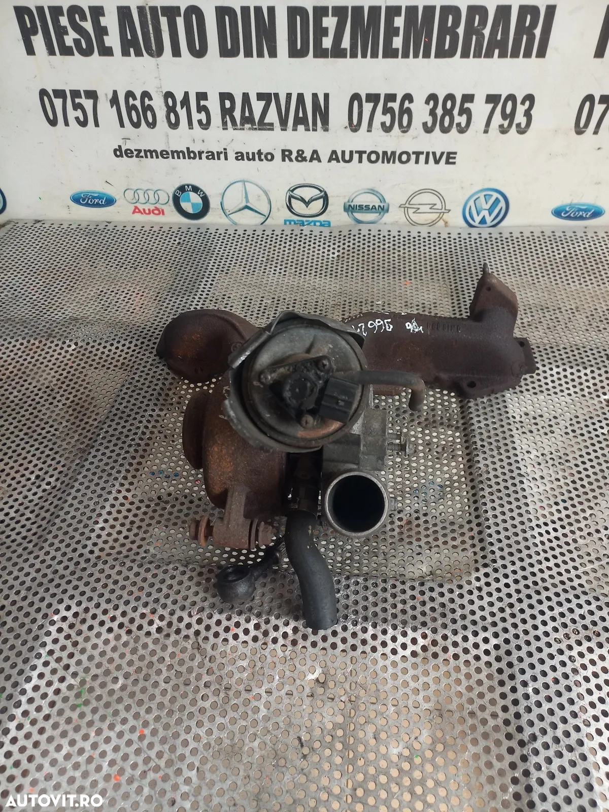 Turbo Turbina Ford Mondeo Mk4 Volvo Focus S Max 2.0 Tdci 140 Cai Cod  - Dezmembrari Arad - 3