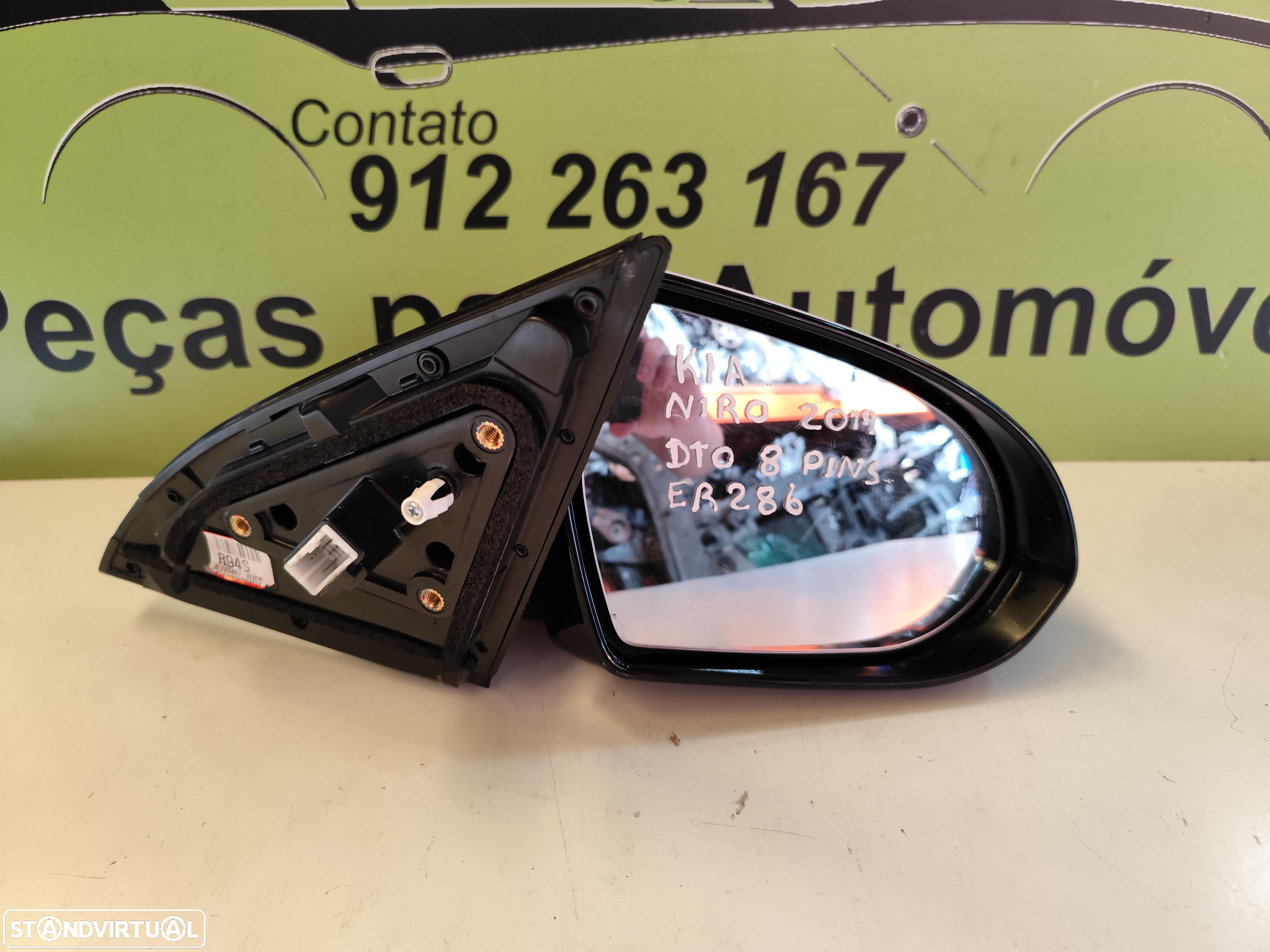KIA NIRO ESPELHO RETROVISOR DIREITO - ER286 - 6