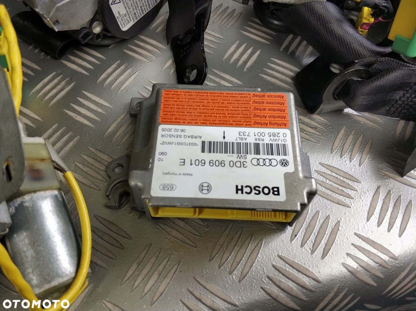 deska kokpit airbag pasy sensor VW PHAETON 2002- EUROPA - 9