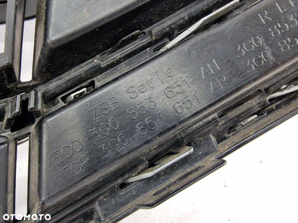 VW PASSAT B8 3G0 LIFT 18- R-LINE ATRAPA / GRILL PRZEDNI PRZÓD , NR 3G0853651AK / 3G0853651AM , NR AUKCJI GR42 - 25