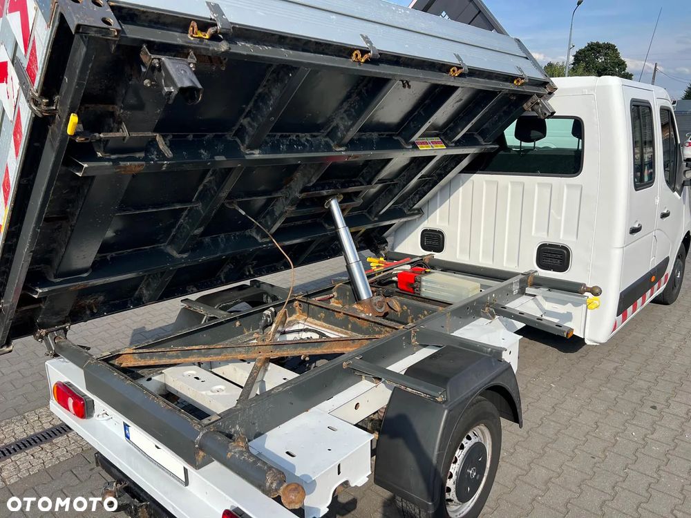 Opel Movano Master 130 DCI WYWROTKA 3 STRONNA Doka Brygadówka Skrzynia 6-miejsc Salon PL - 6