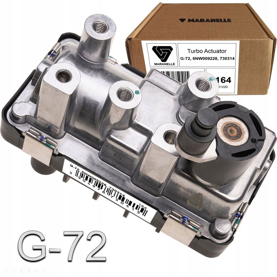 Nastawnik sterownik G-72 turbiny BMW: E60, E61, E65, E66, E67 - 3.0 - 2