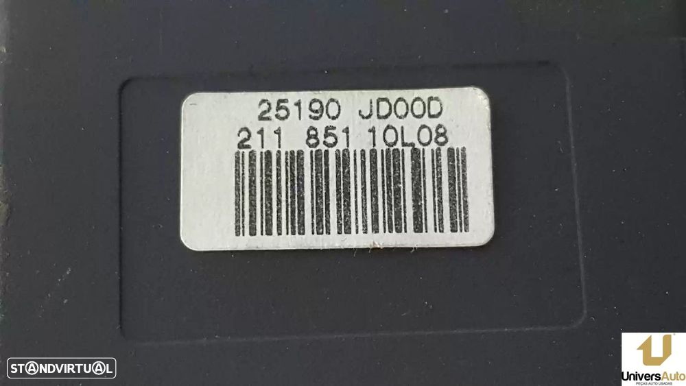 COMANDO REGULAÇÃO LUZES NISSAN QASHQAI / QASHQAI +2 I 2009 -25190JD00D - 3