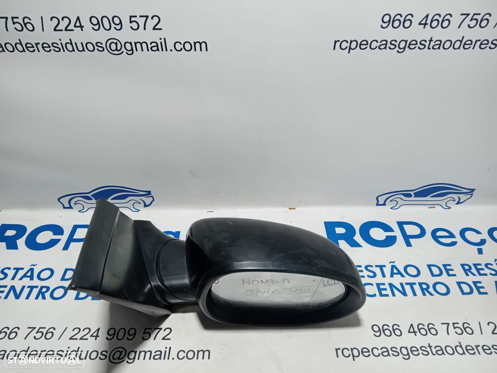 .Conjunto Espelho Retrovisor Direito Esquerdo Honda Civic 8 VIII Original - 10