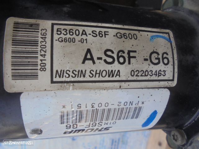 Caixa Direcao 01MS6FG6 AS6FG6 HONDA CIVIC 7 FASE 1 2002 1.7CDTI 100CV 5P CINZA - 4