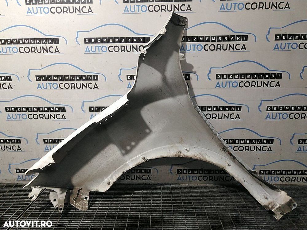 Aripa Dreapta Fata Nissan Juke Facelift 2014 - 2018 4 Usi Alb Feaf15 (1257) Zgariat - 3
