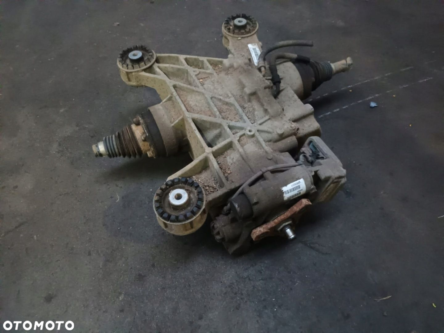 MOST DYFER VW TIGUAN 5N0 2.0 TDI 4X4 09-15 0AY525010B SDP TYŁ - 2