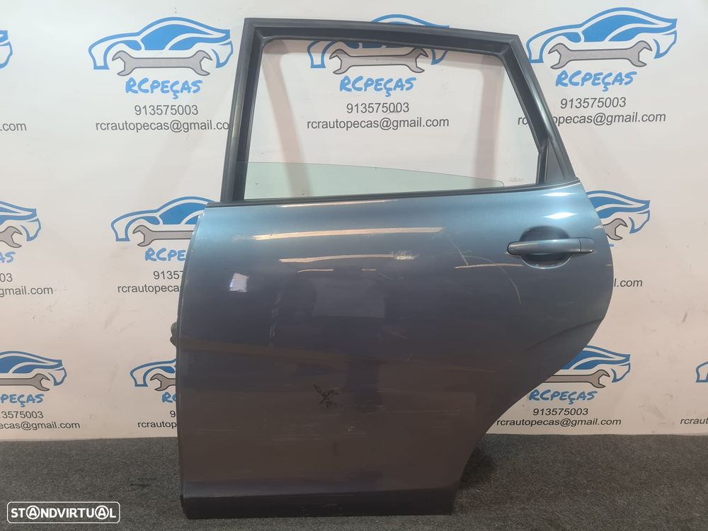 PORTA TRASEIRA TRÁS ESQUERDA SEAT ALTEA II 2 MK2 5P 5P1 FECHO ELEVADOR MOTOR PUXADOR VIDRO - 5