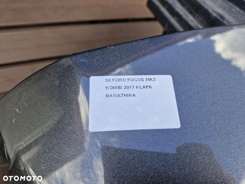 ford focus mk3 iii 3 kombi klapa bagażnika tył tylna - 2