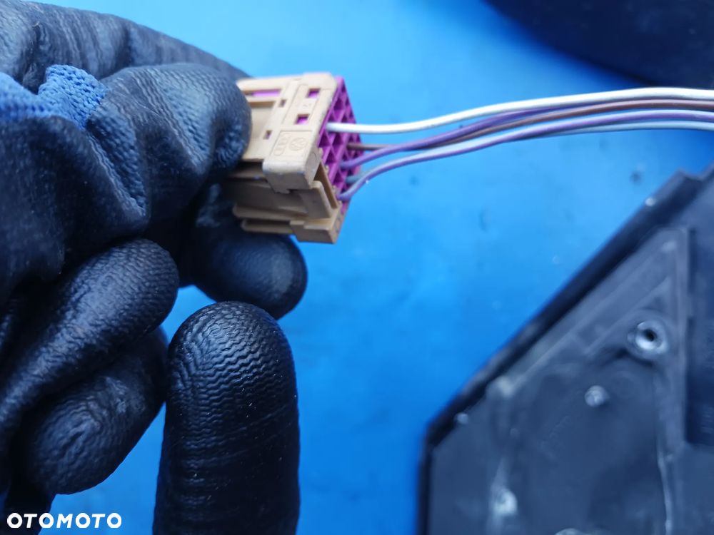 Lusterko prawe lewe Volkswagen Polo 9N IV 5 PIN prawe lewe pasażera kierowcy kolor LD5Q granatowe niebieskie ELEKTRYCZNE 01-09 - 7