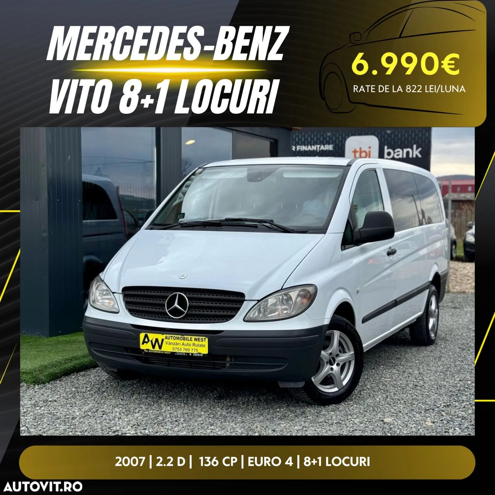 Mercedes-Benz Vito 113 CDI Kompakt CREW - 1
