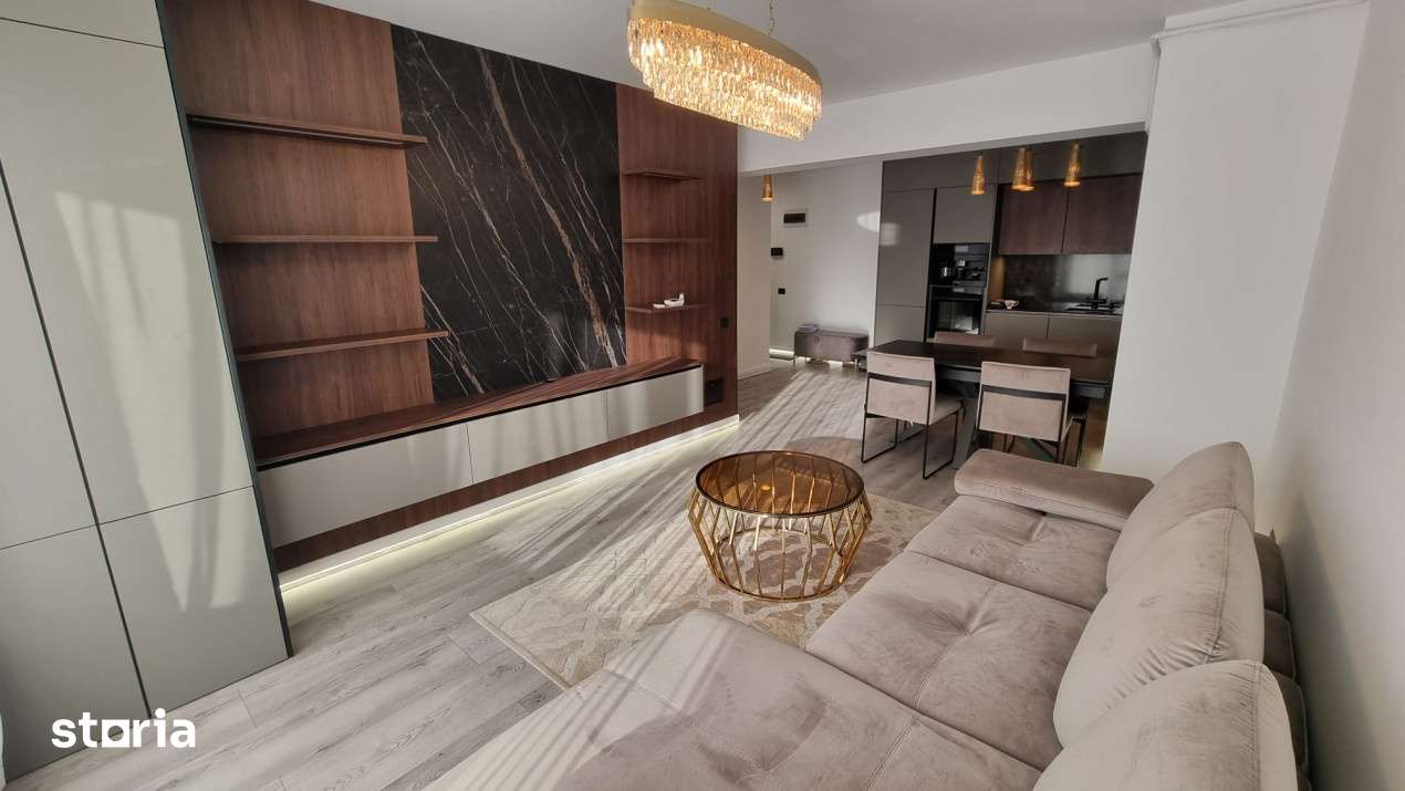 Apartament modern, 3 camere, 2 bai, balcon generos, panorama — fotografia 1