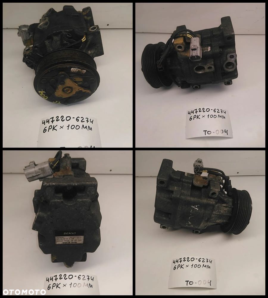 TOYOTA LEXUS SPRĘŻARKA KOMPRESOR KLIMATYZACJI - 6