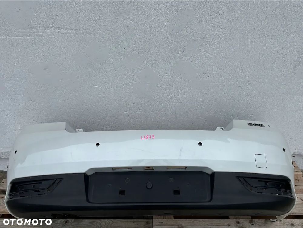 ZDERZAK TYŁ TYLNY PEUGEOT 508 I 1 LIFT FL 2013- SEDAN 9807815677 + SPOILER - 1