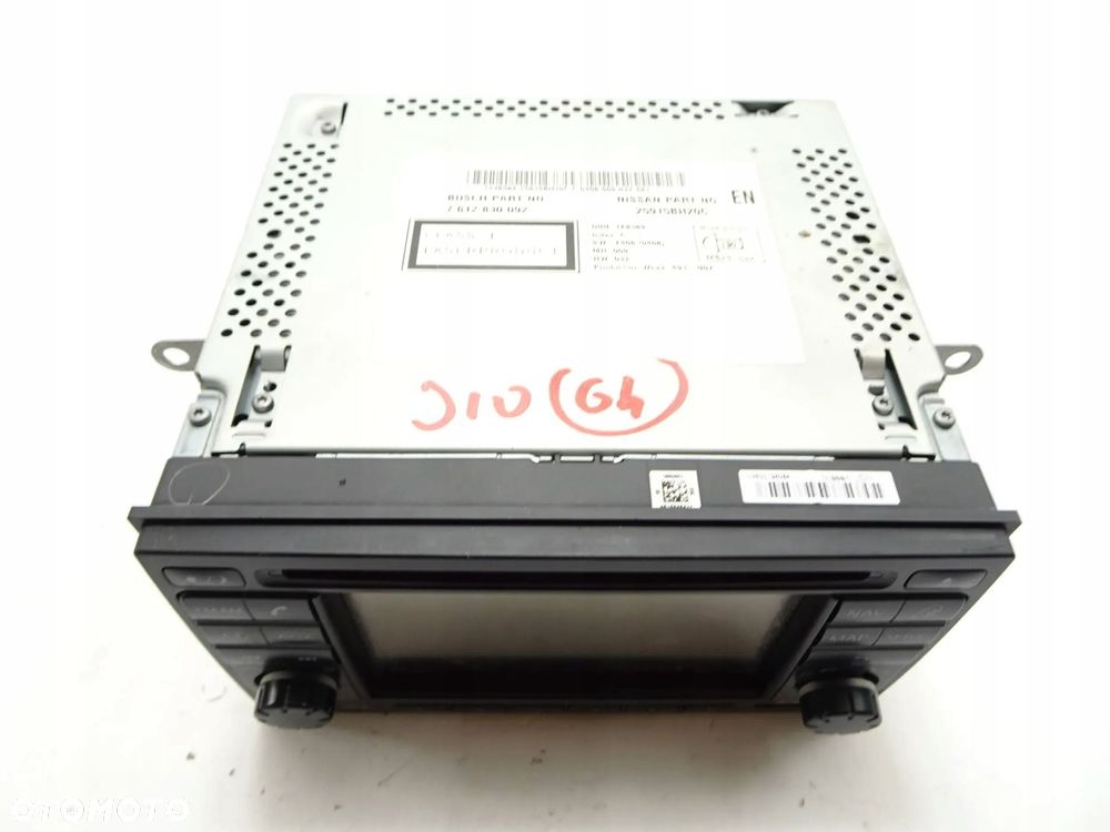 radio cd nissan qashqai j10 lift 10-13 r. - 3